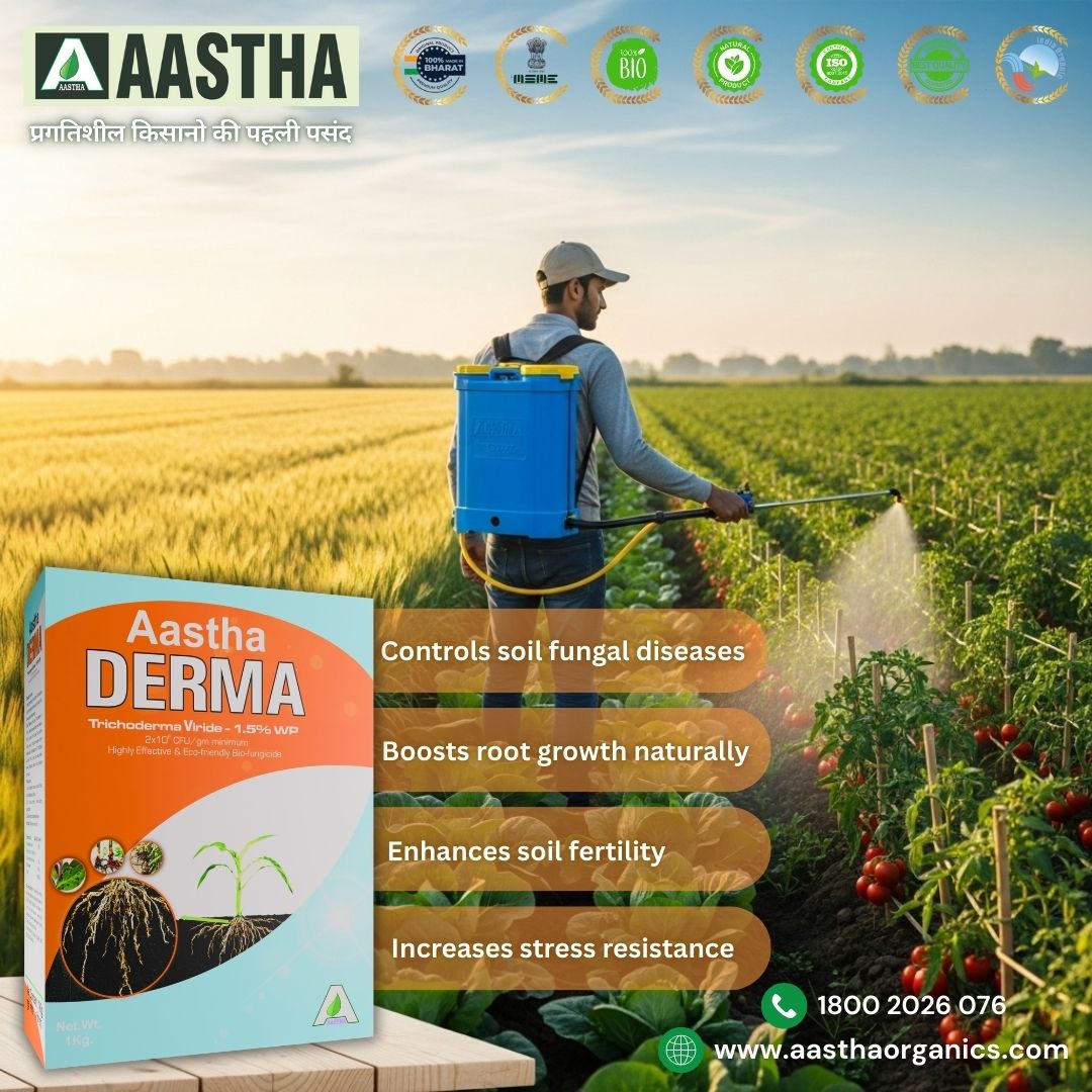 🌱 TRICHODERMA VIRIDE: MODE OF ACTION & CROP-WISE BENEFITS